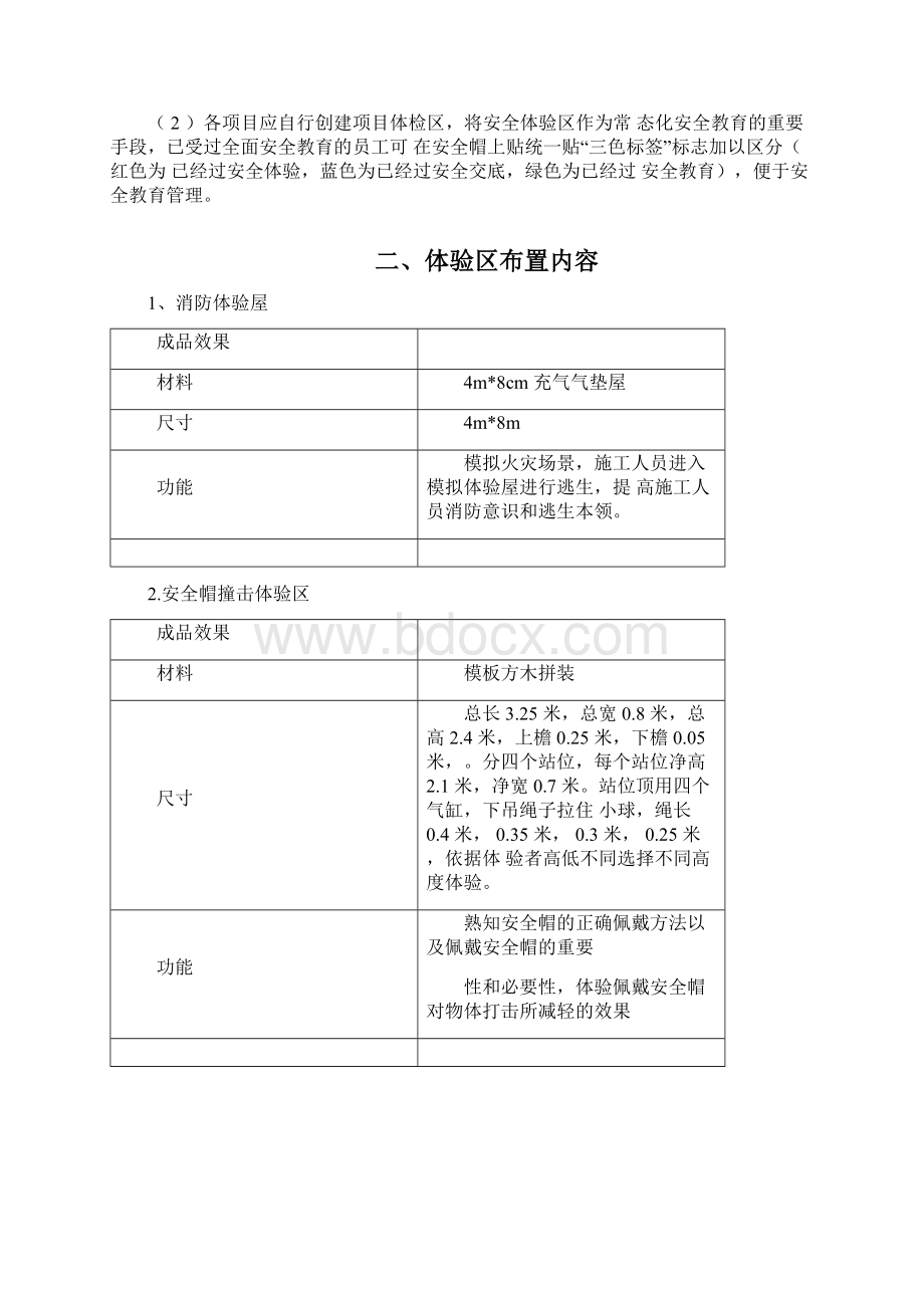 安全体验馆实施方案文档格式.docx_第2页