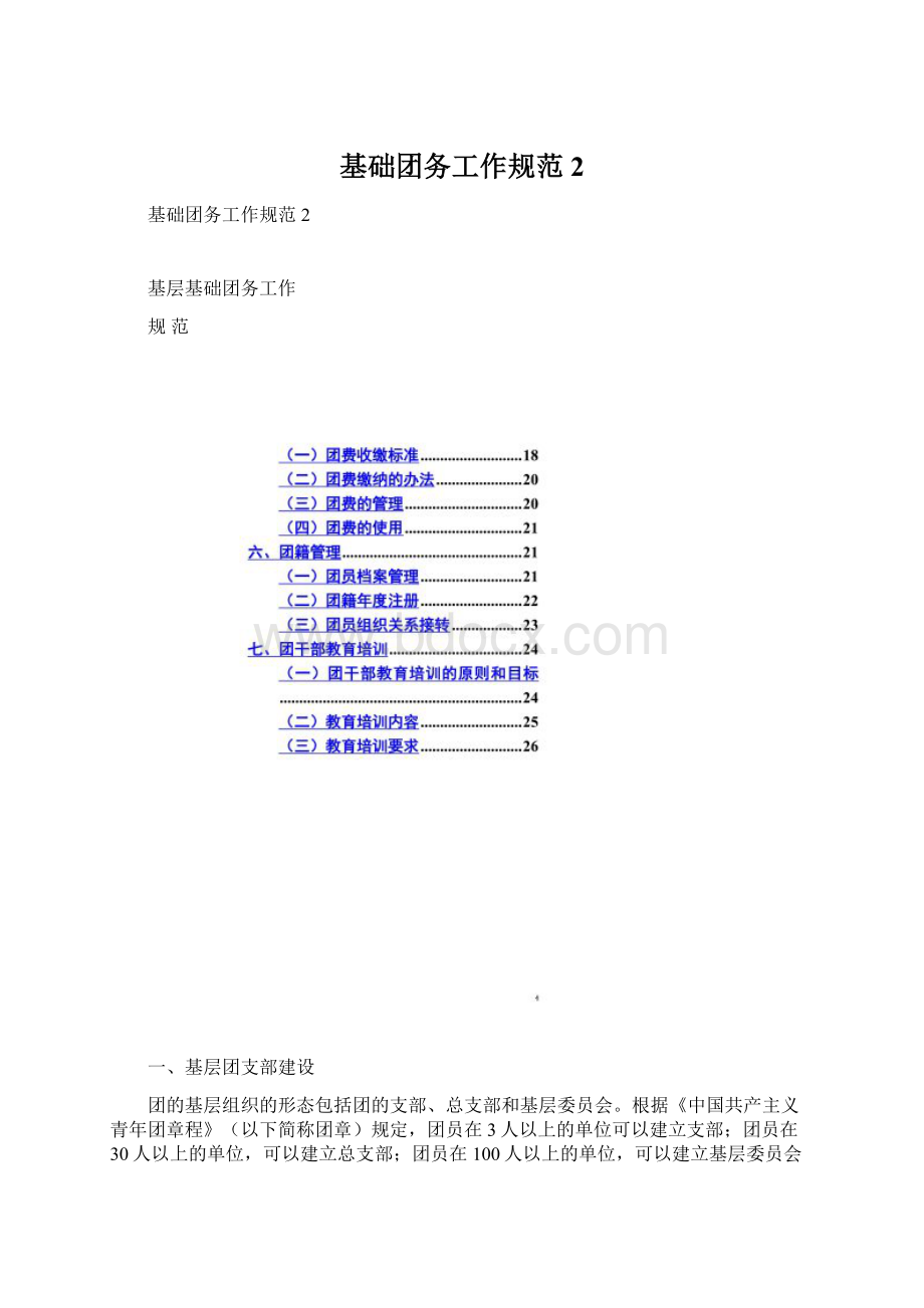 基础团务工作规范 2.docx