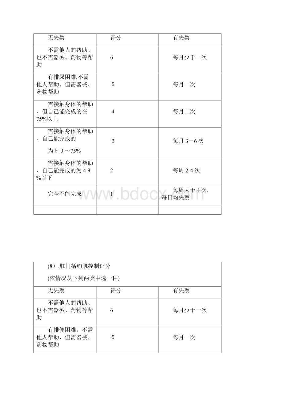 功能综合评定量表文档格式.docx_第2页