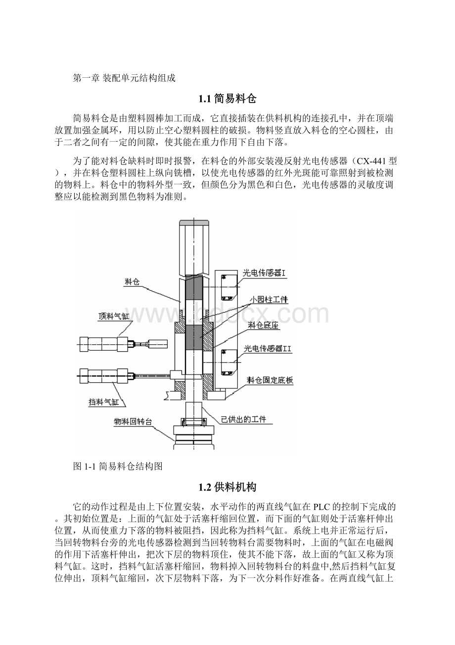 自动机与自动线实训报告材料Word文档下载推荐.docx_第2页