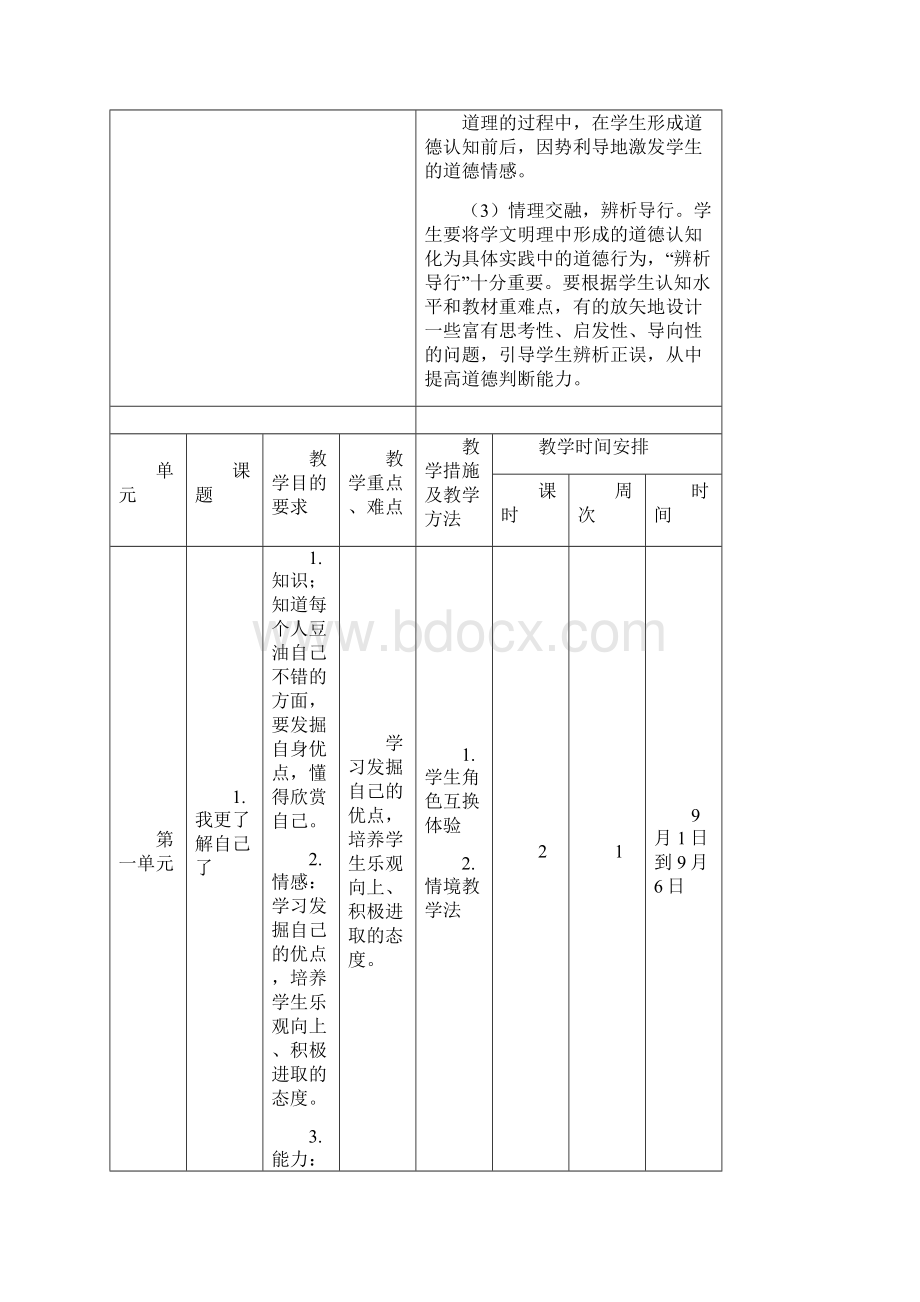 五年级上册道德与法治教学计划.docx_第3页