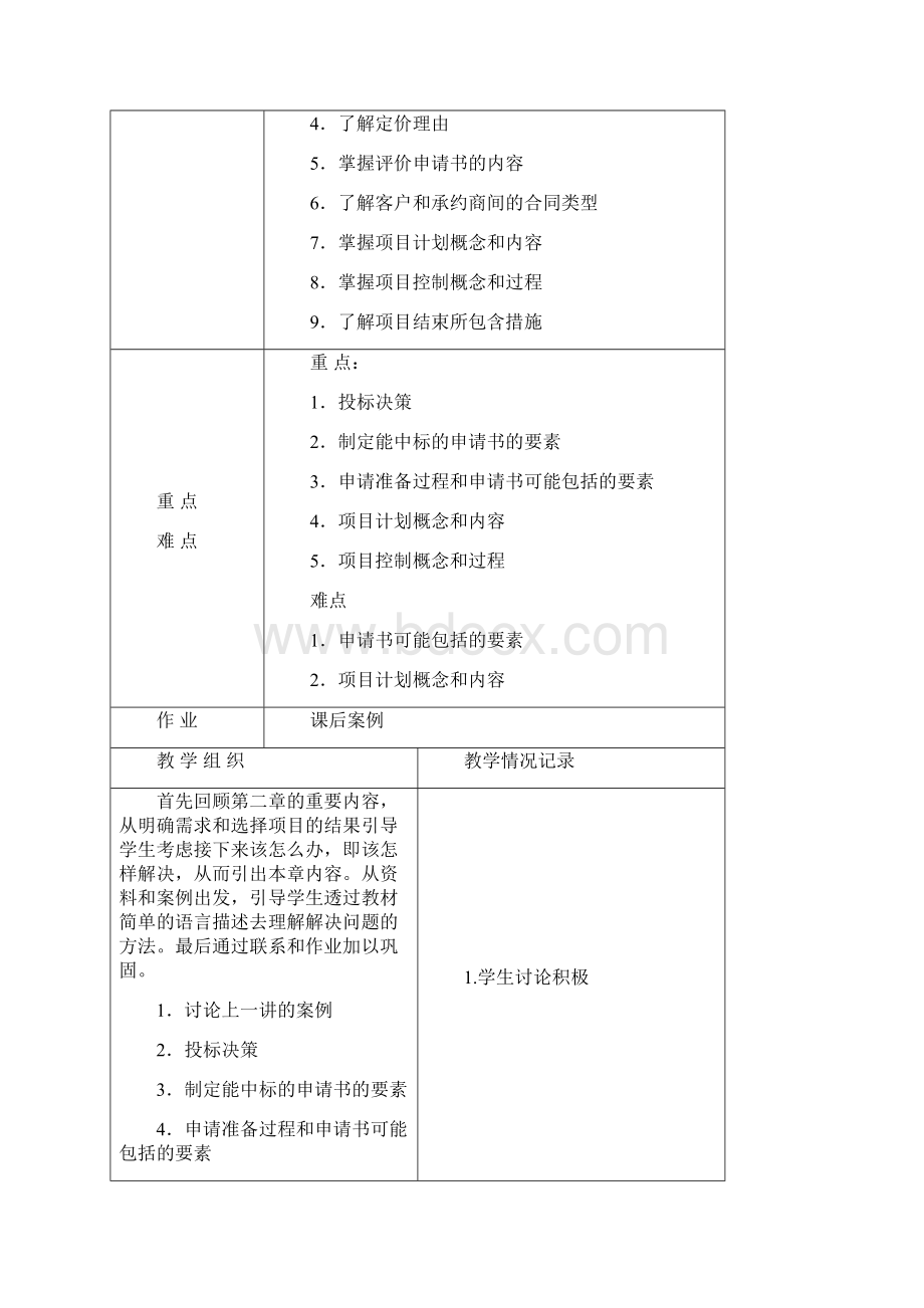 软件项目管理课程教案修订稿.docx_第3页