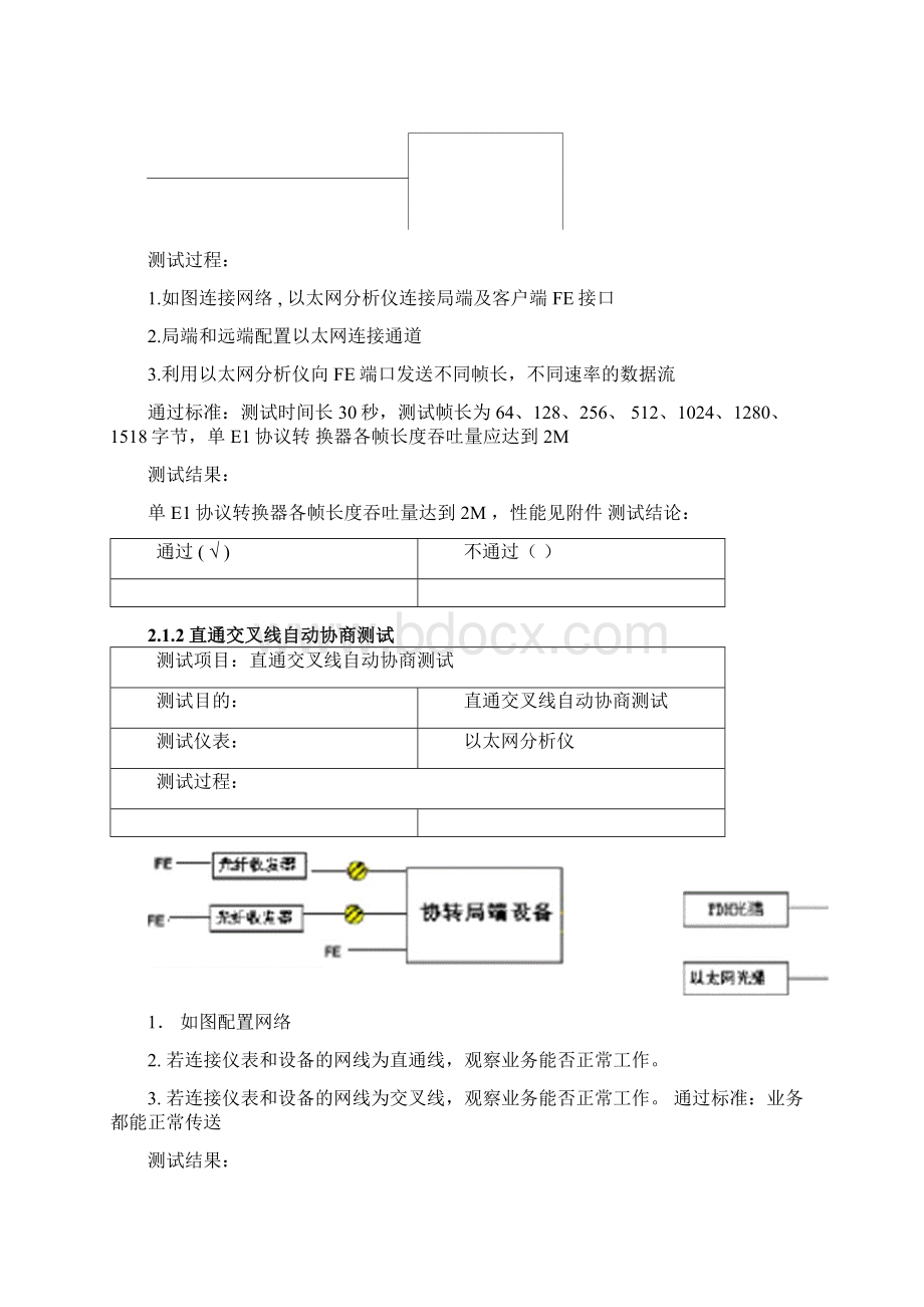 烽火网络协转光猫收发器测试报告.docx_第3页