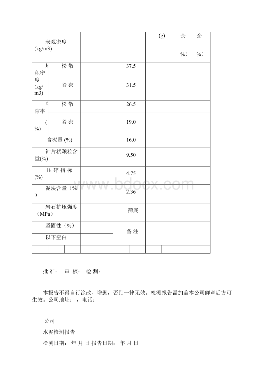 搅拌站检测报告统一表格Word下载.docx_第3页