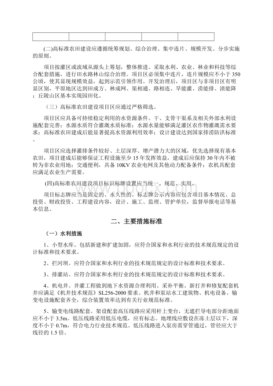 高标准农田建设标准.docx_第2页