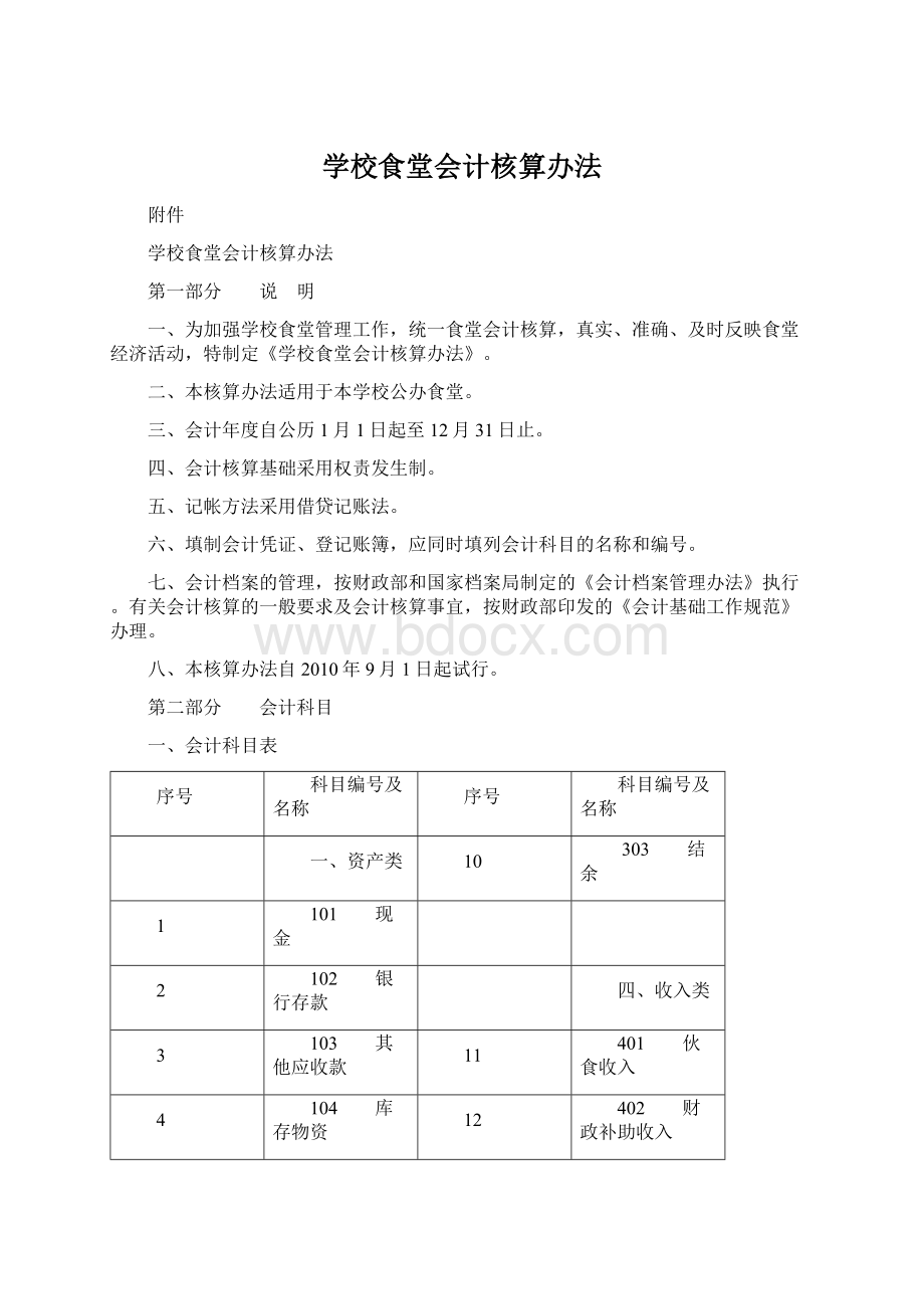 学校食堂会计核算办法.docx