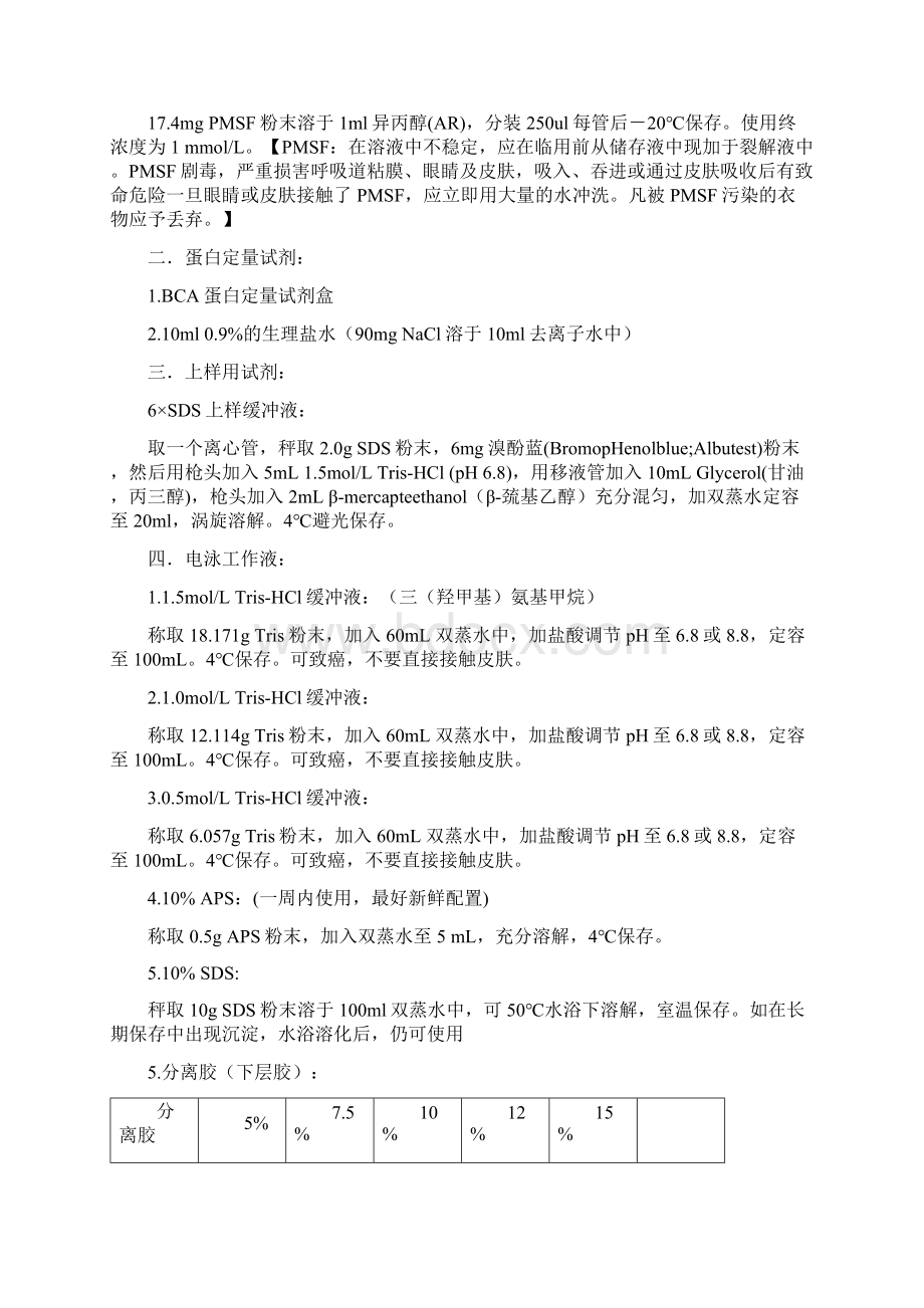 Western blot详细操作过程讲解.docx_第2页