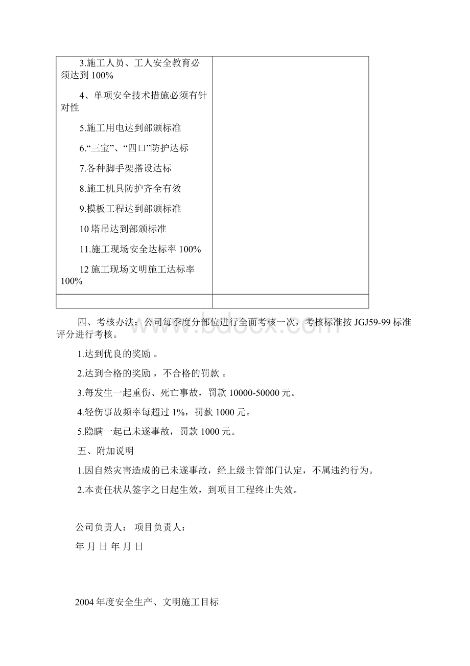 安全管理目标制度Word文件下载.docx_第2页