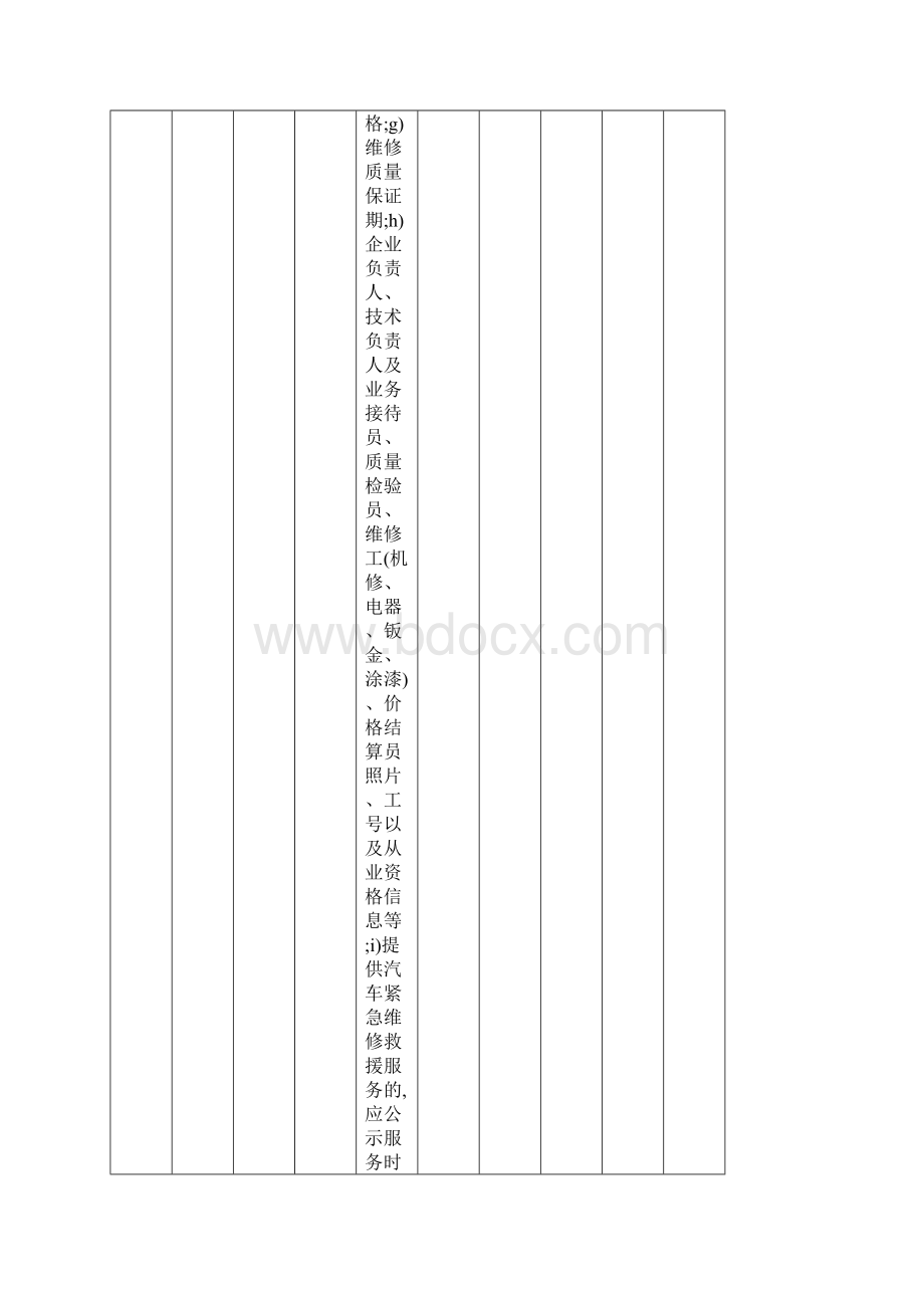 北京市汽车维修行业诚信企业评估指标体系A体系 73.docx_第3页