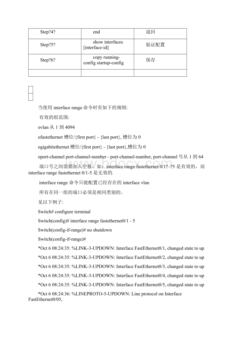 思科cisco2950交换机配置手册中文Word文件下载.docx_第3页