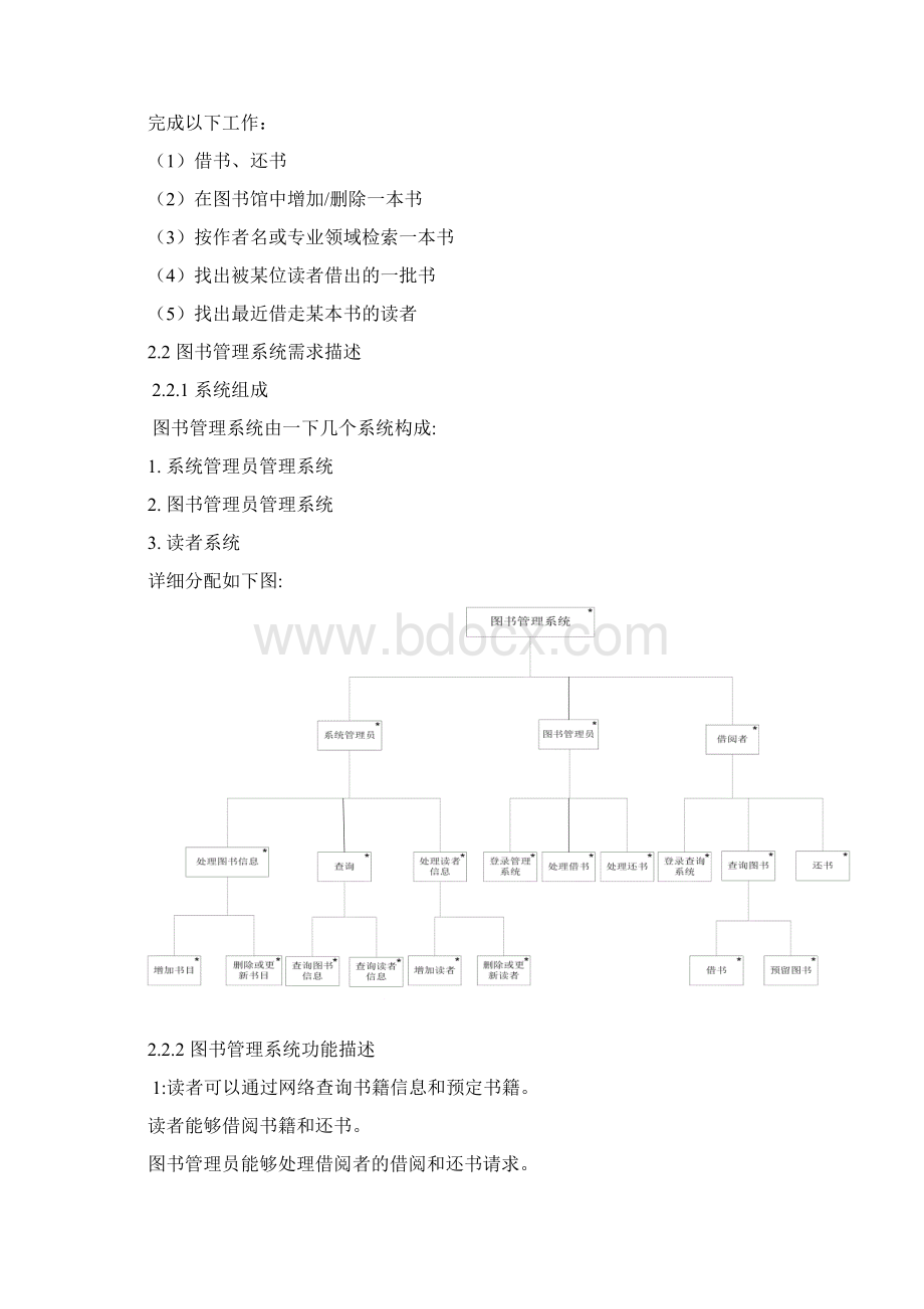 图书管理系统面向对象设计方法Word格式.docx_第3页