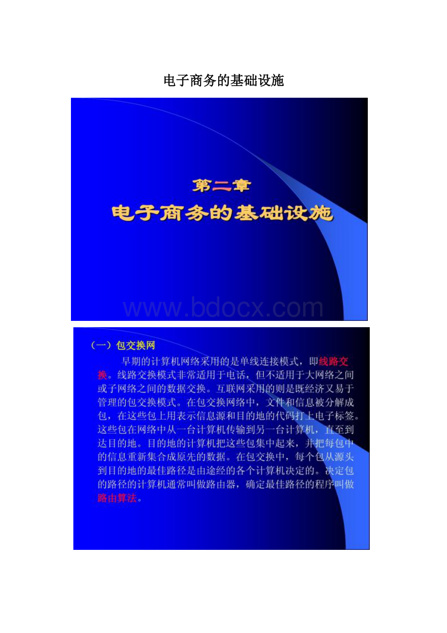 电子商务的基础设施Word文件下载.docx_第1页