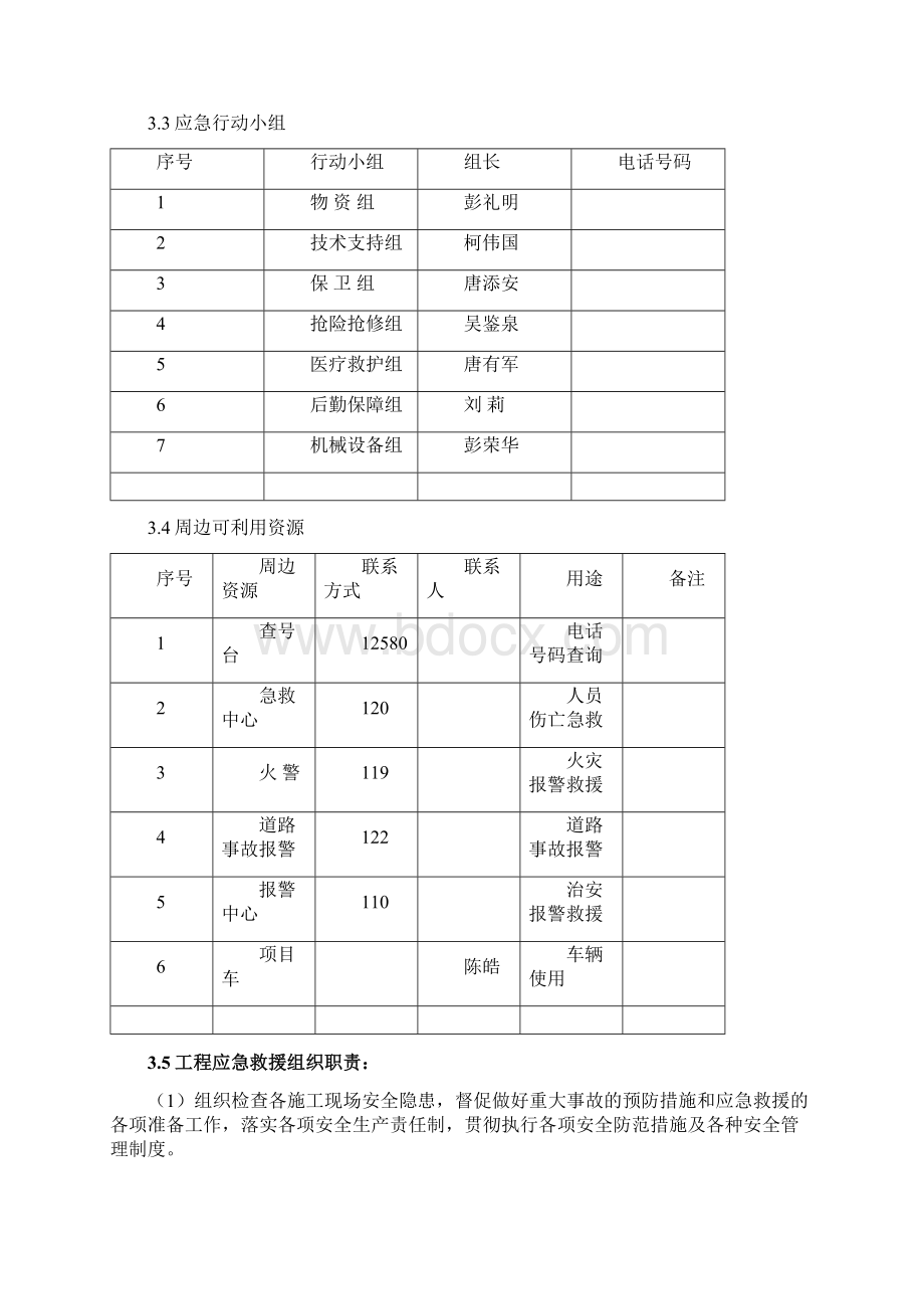 节假日施工安全应急预案.docx_第3页