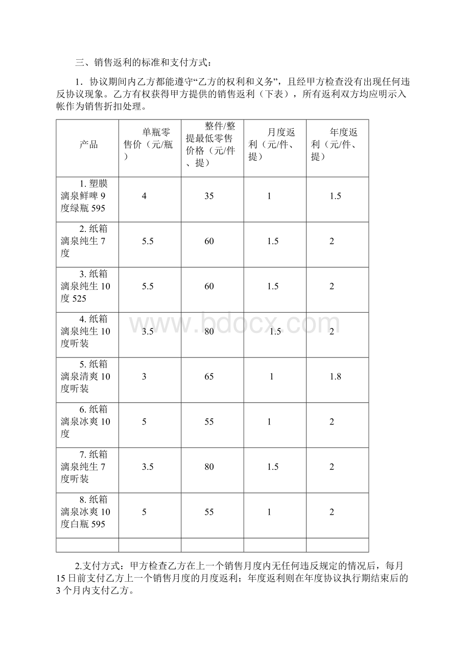 度零售销售协议书.docx_第2页