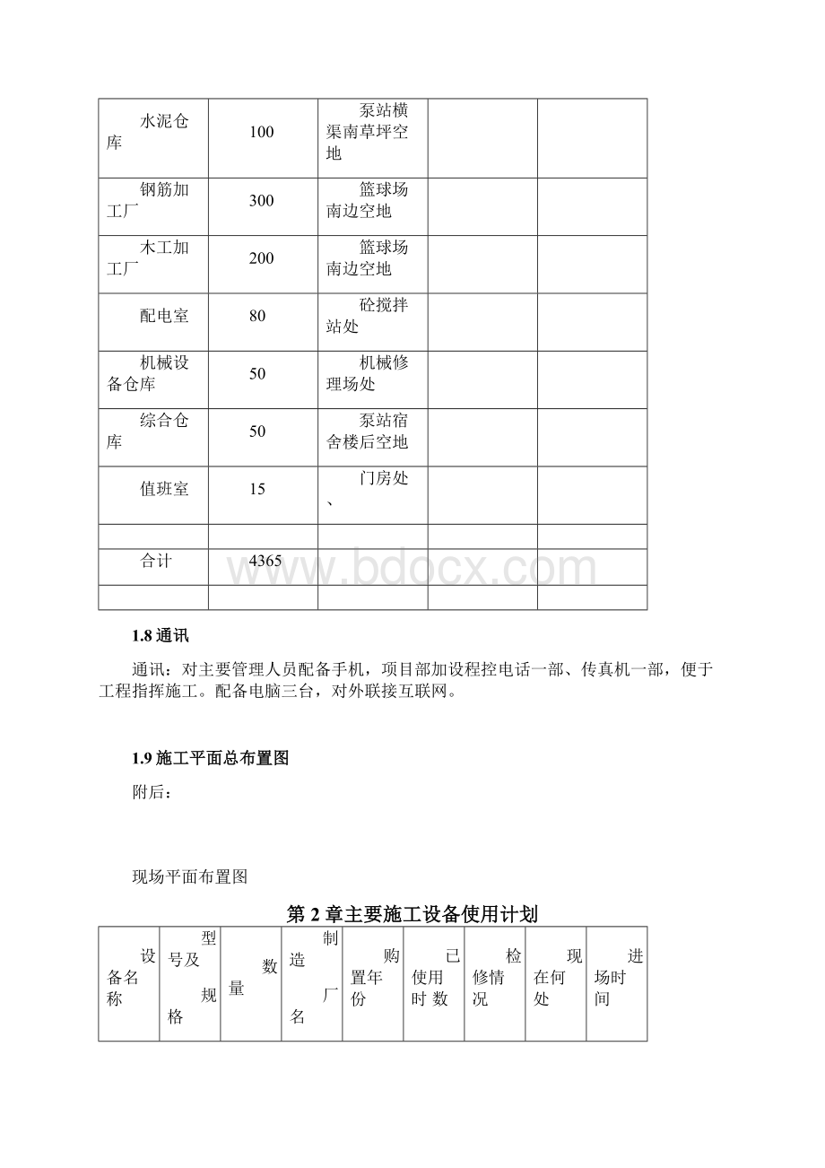 云梦泵站施工组织设计方案.docx_第3页