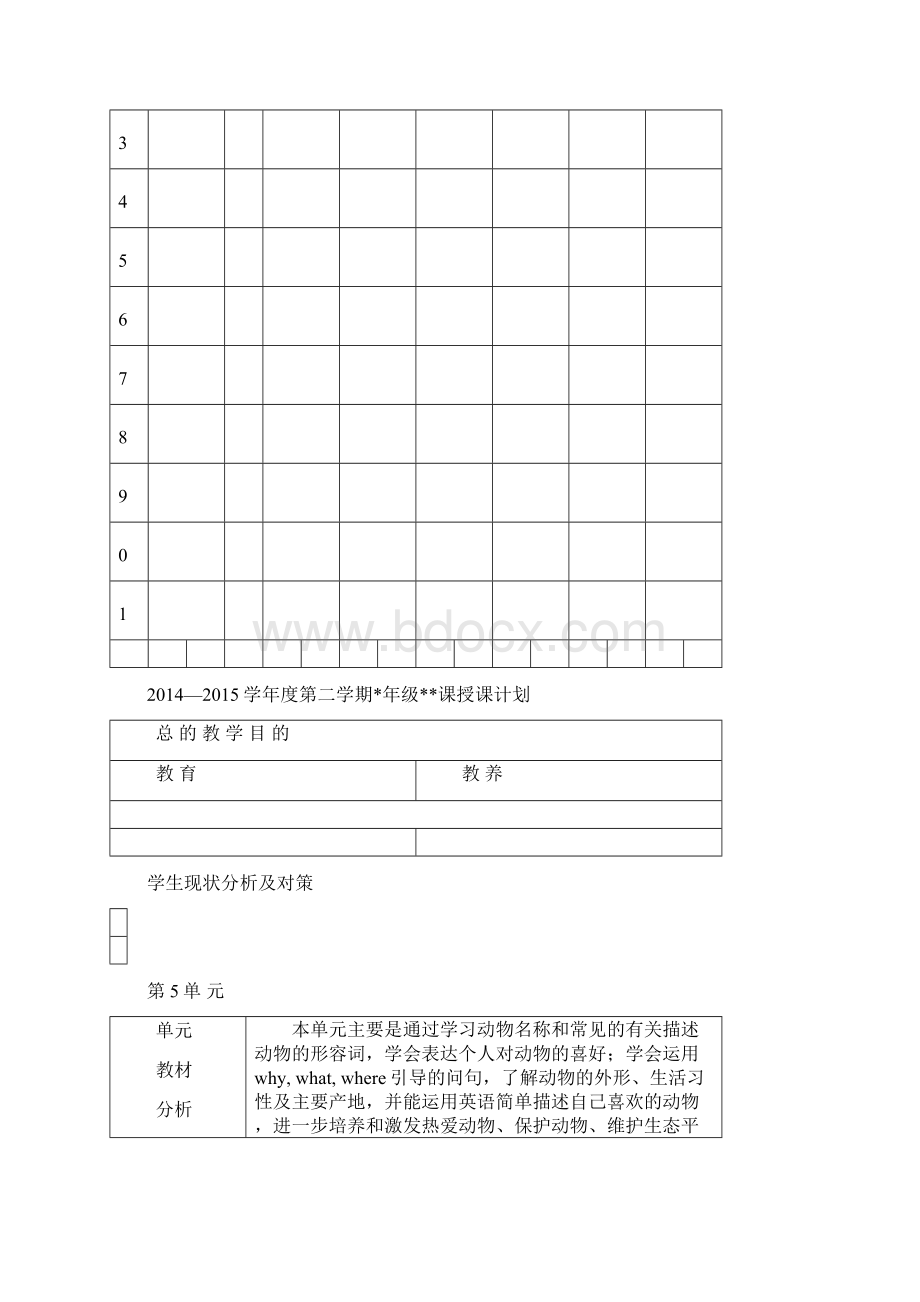 七年级下册英语第五单元教案.docx_第2页