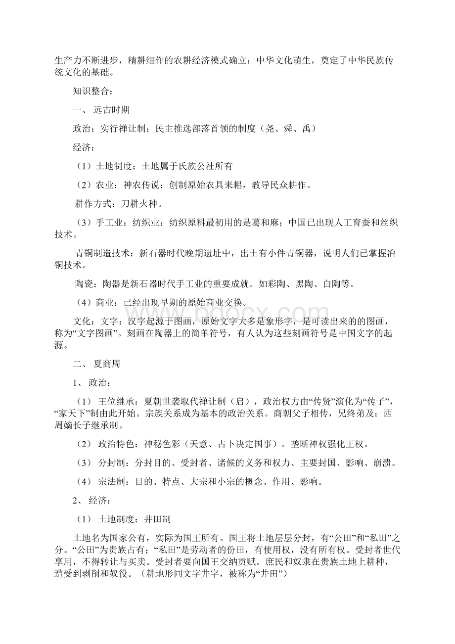 高三历史第二轮通史复习资料Word文档下载推荐.docx_第2页