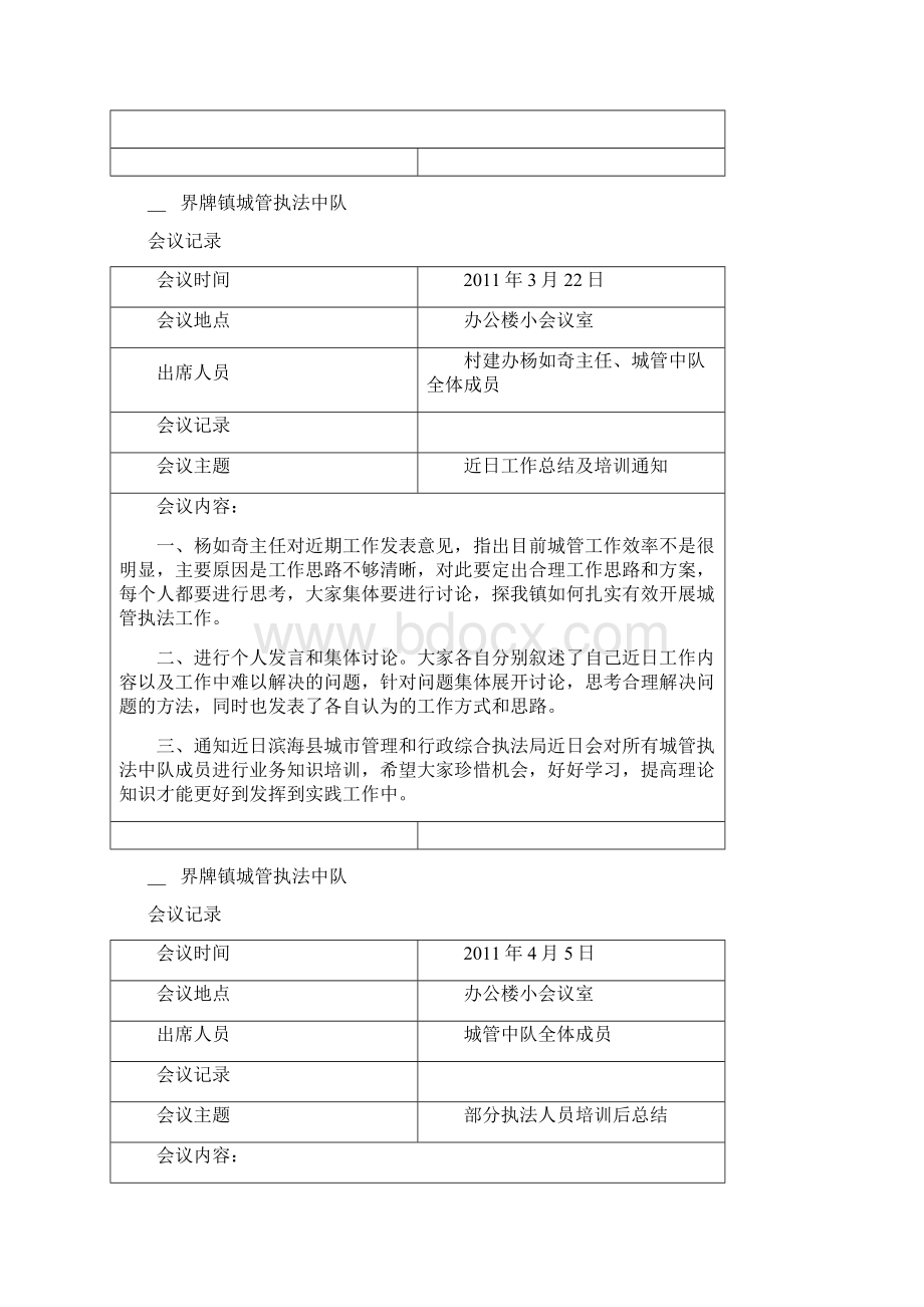 城管执法大队会议记录.docx_第2页