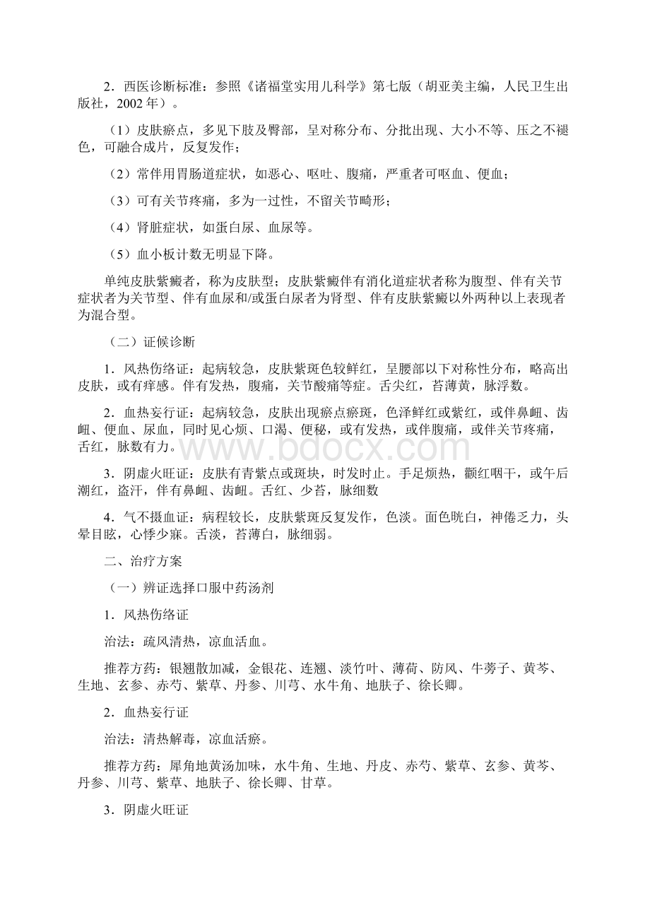 儿科科中医诊疗方案.docx_第2页