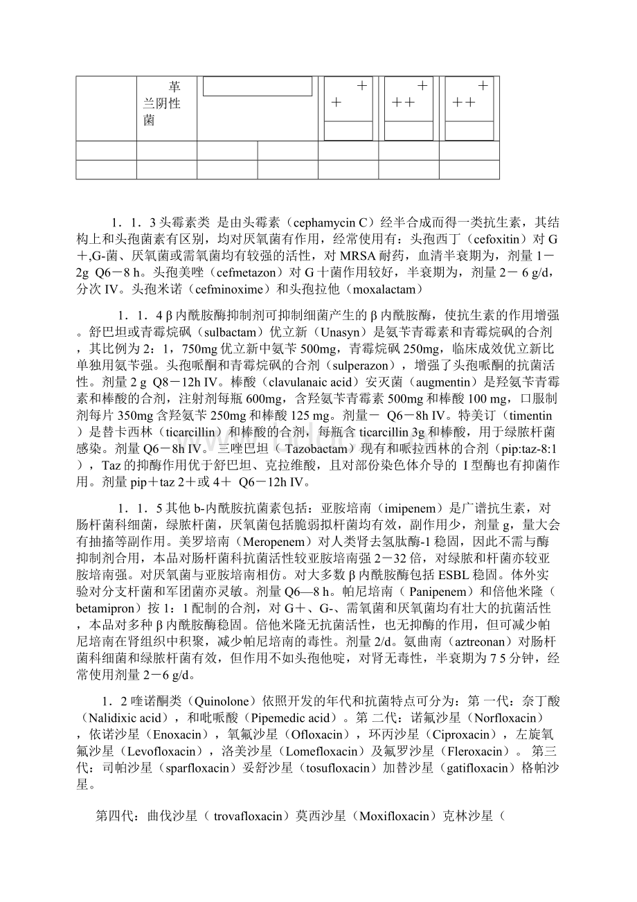 抗生素是指具有杀灭或抑制病原微生物作用.docx_第3页