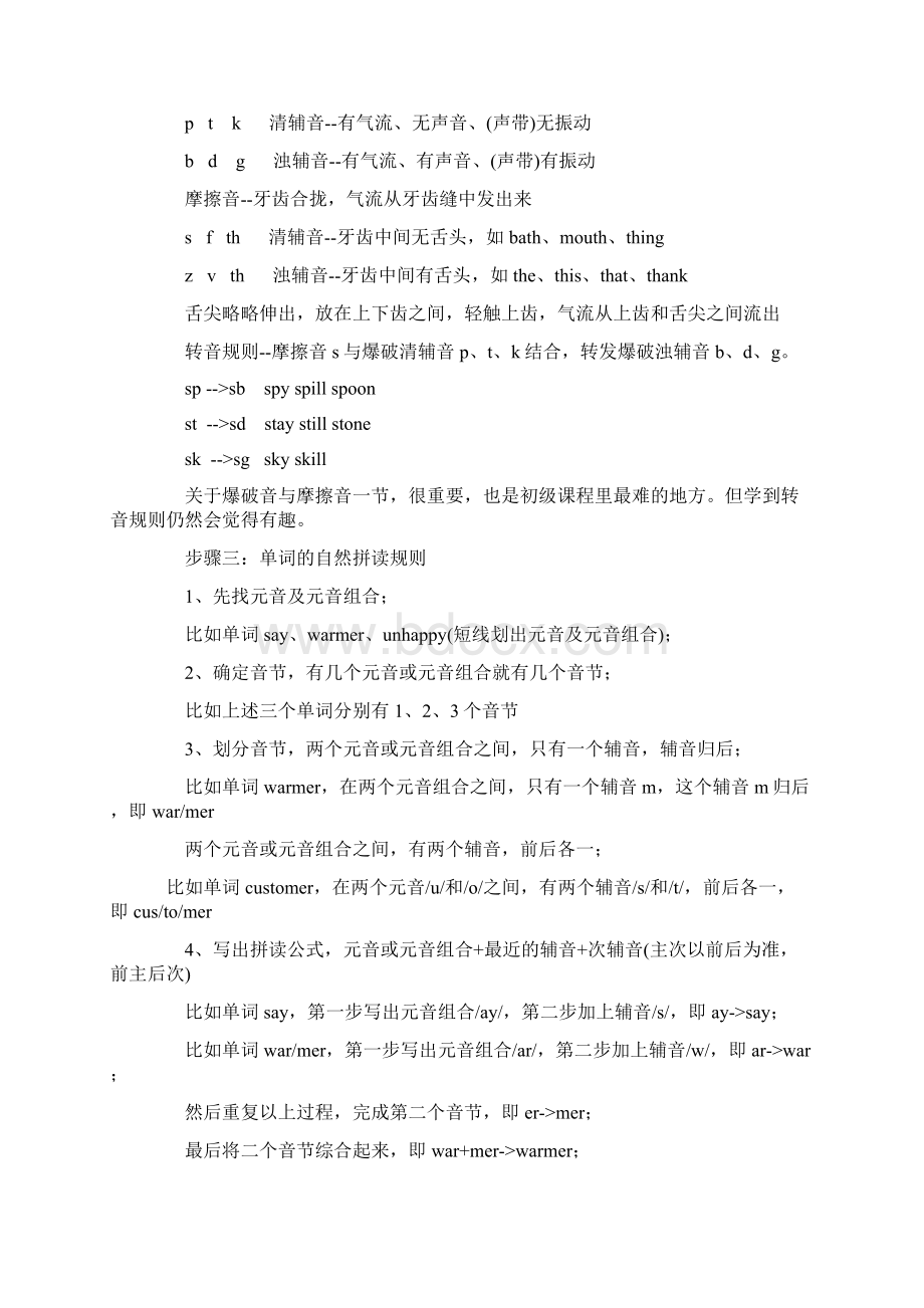 自然拼读学习步骤.docx_第3页