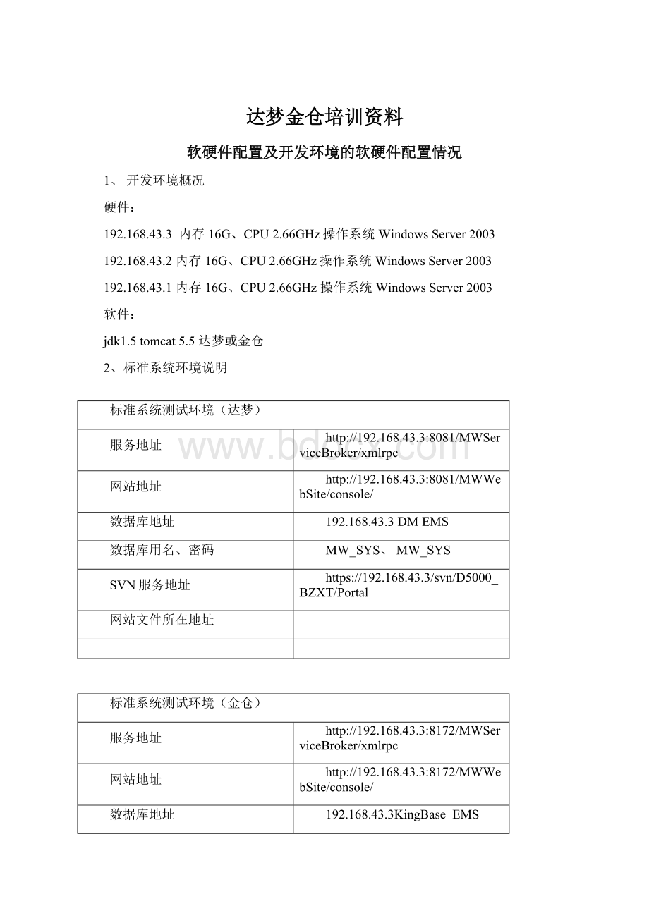 达梦金仓培训资料.docx