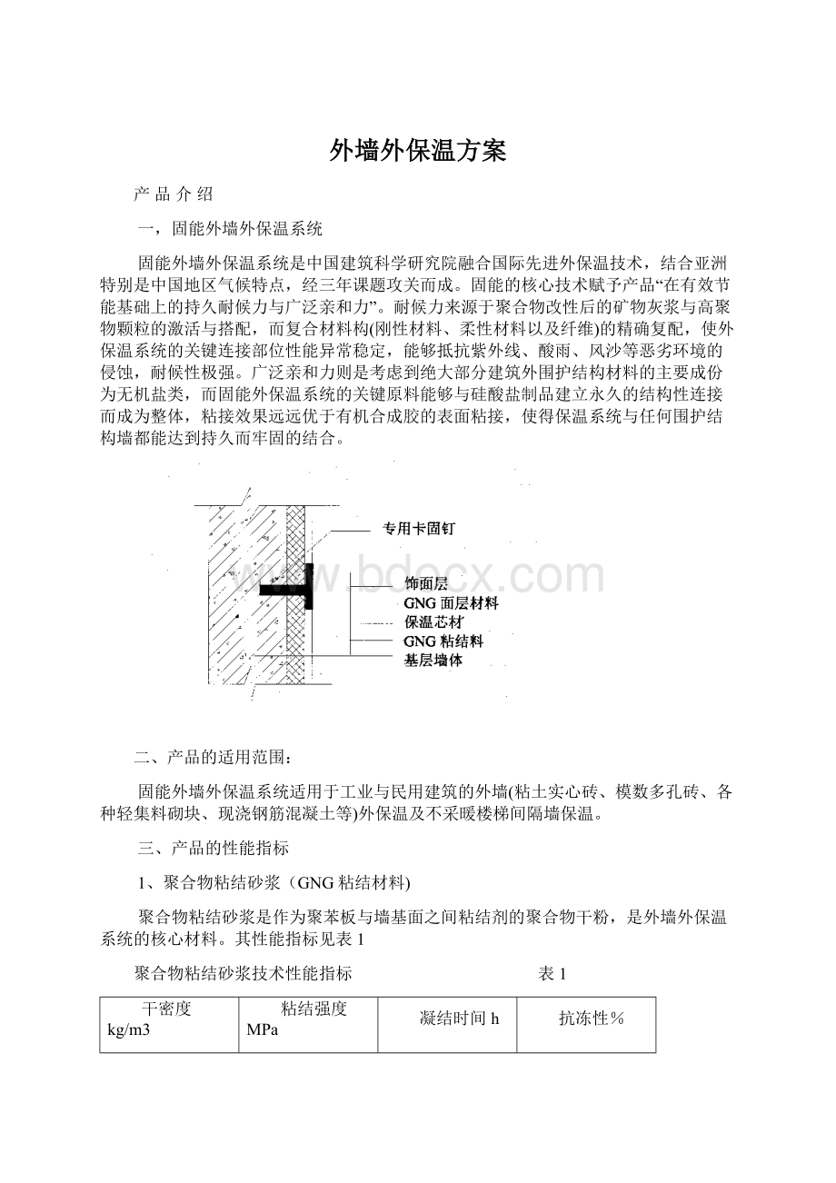 外墙外保温方案Word格式文档下载.docx