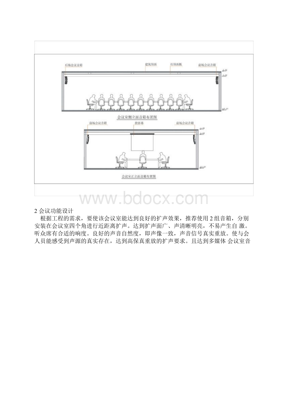 小型会议室系统设计.docx_第3页