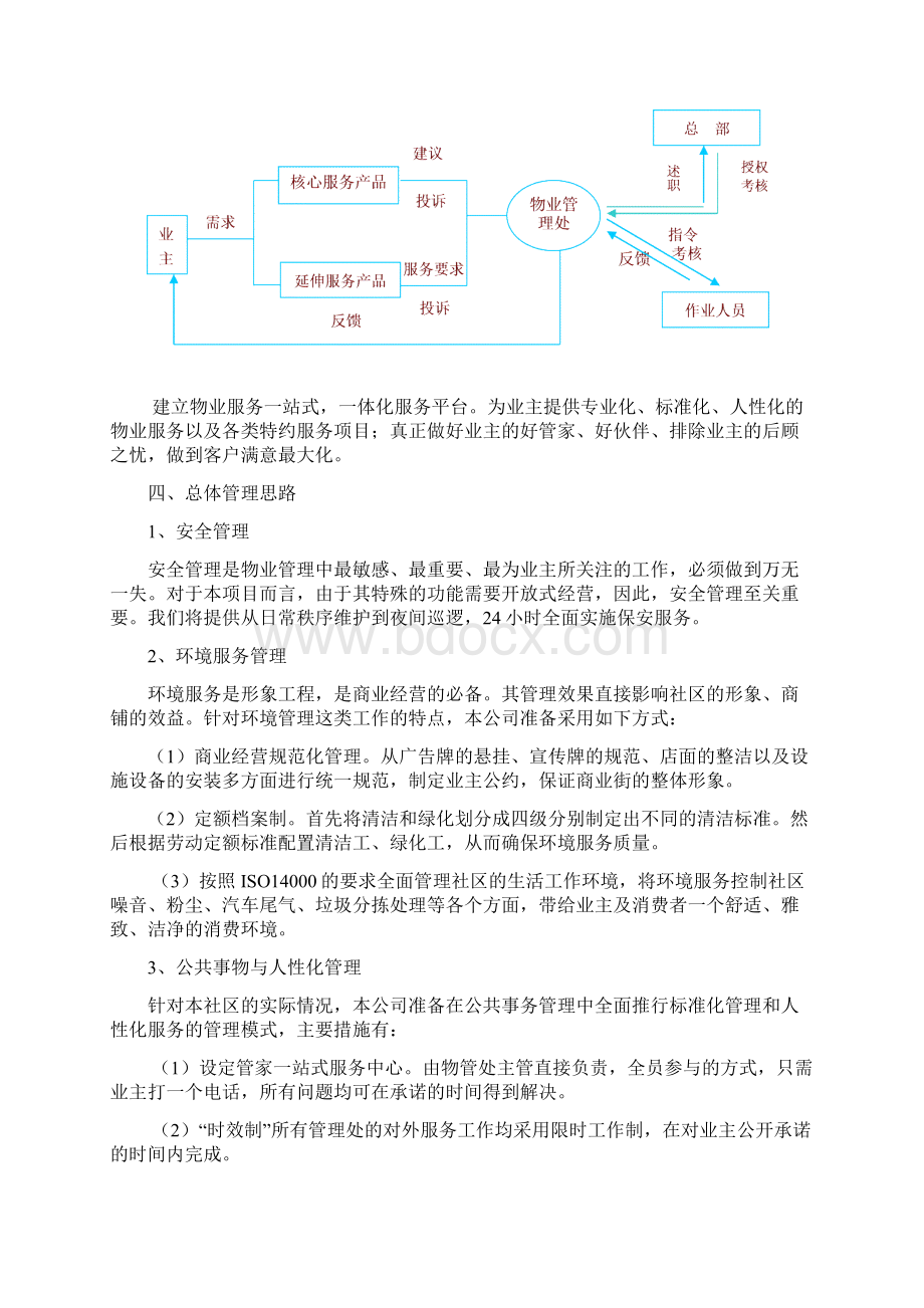 商业街前期物业管理方案完整版.docx_第3页