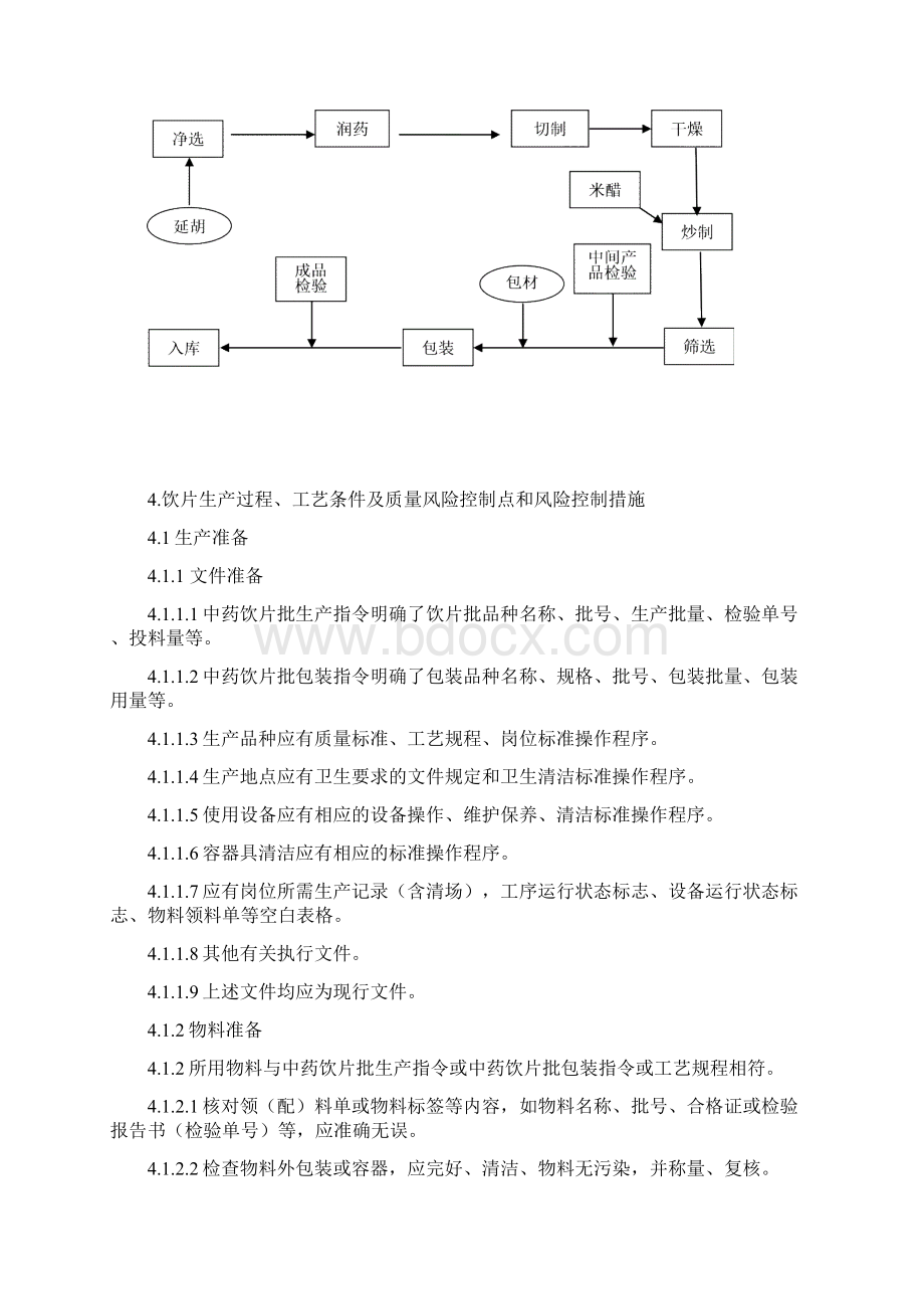 醋延胡索饮片生产工艺规程Word格式文档下载.docx_第2页