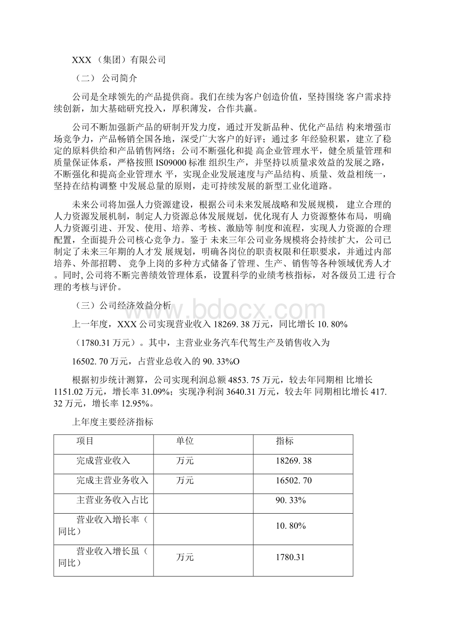 汽车代驾项目可行性研究报告Word格式文档下载.docx_第2页