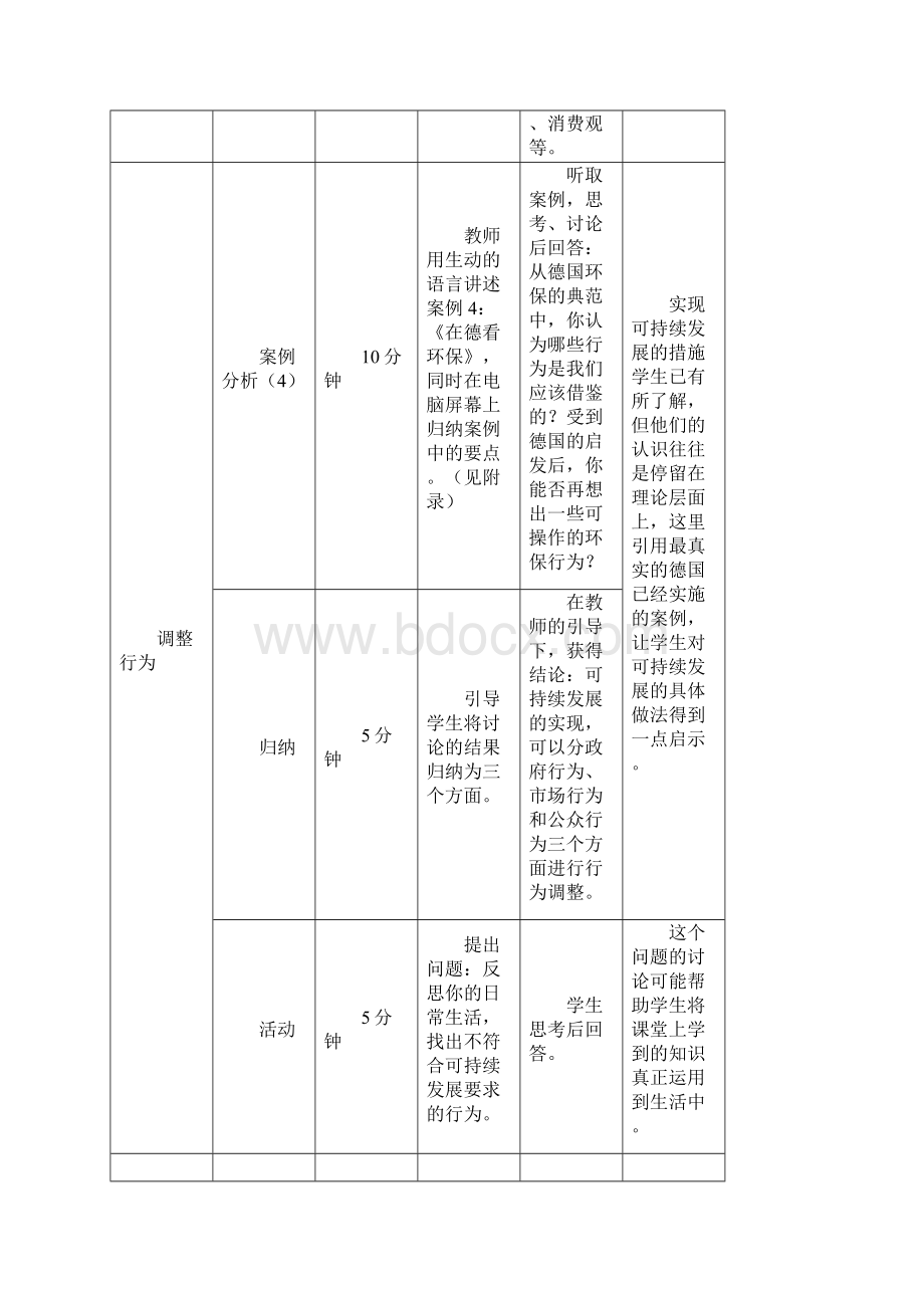 中图版必修二43《通向可持续发展的道路》word教案.docx_第3页