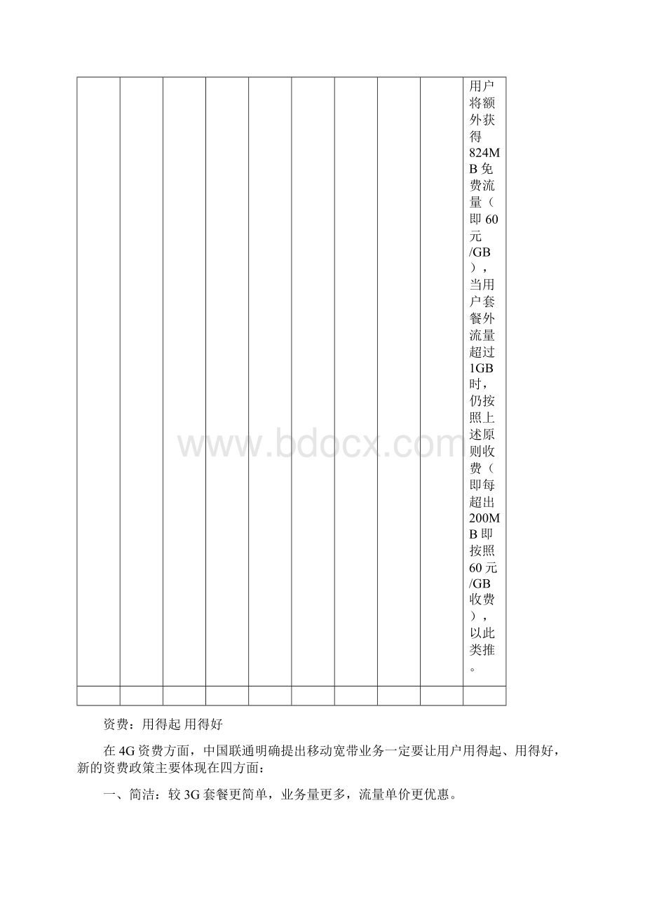 中国联通4G销售策略docxWord文件下载.docx_第3页