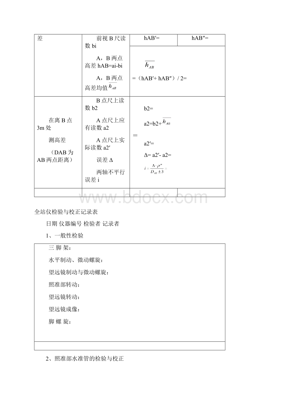 工程测量实习数据记录及内业计算资料汇编10土木Word文档下载推荐.docx_第2页