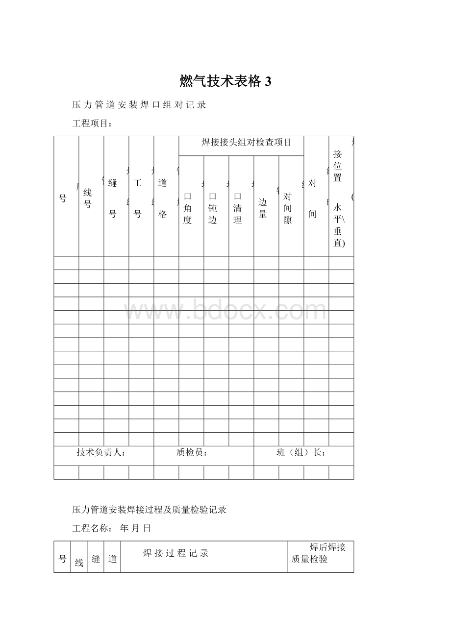 燃气技术表格3.docx_第1页