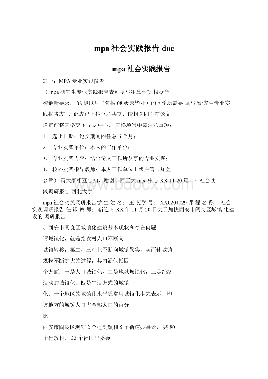 mpa社会实践报告doc.docx