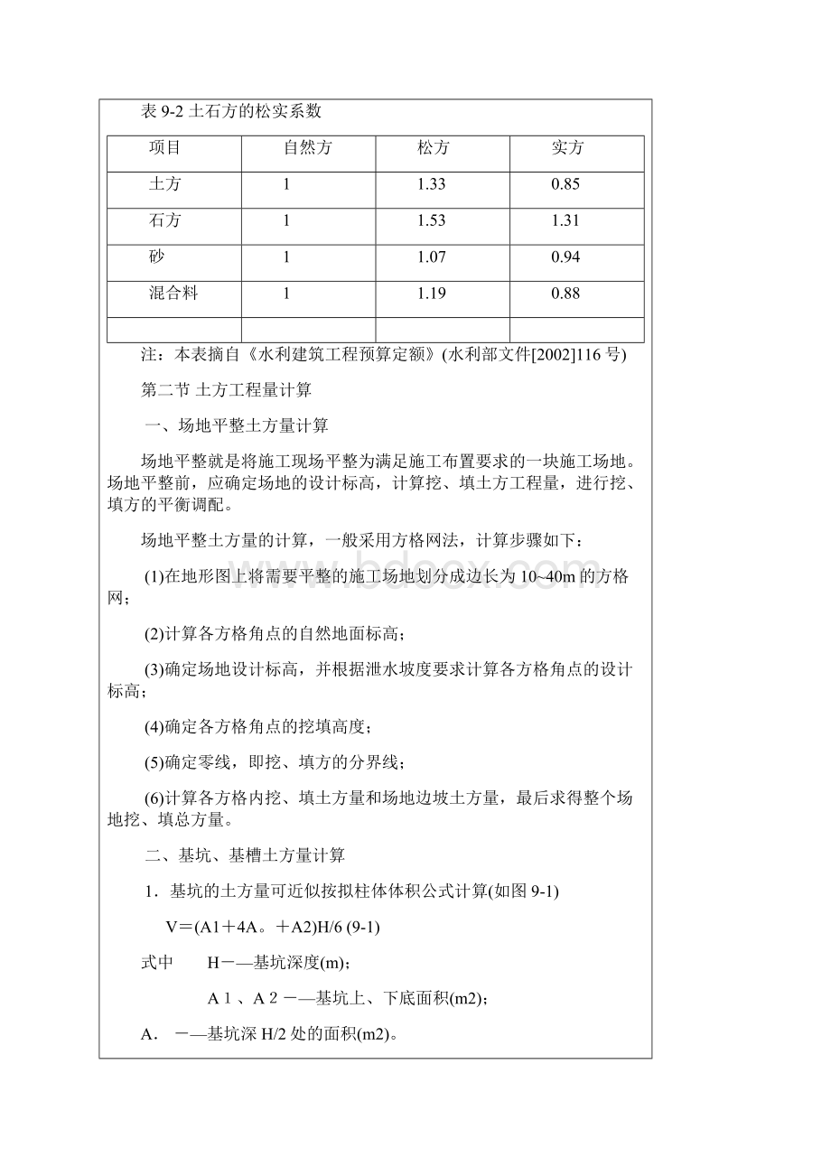 土石建筑物施工Word文档下载推荐.docx_第2页