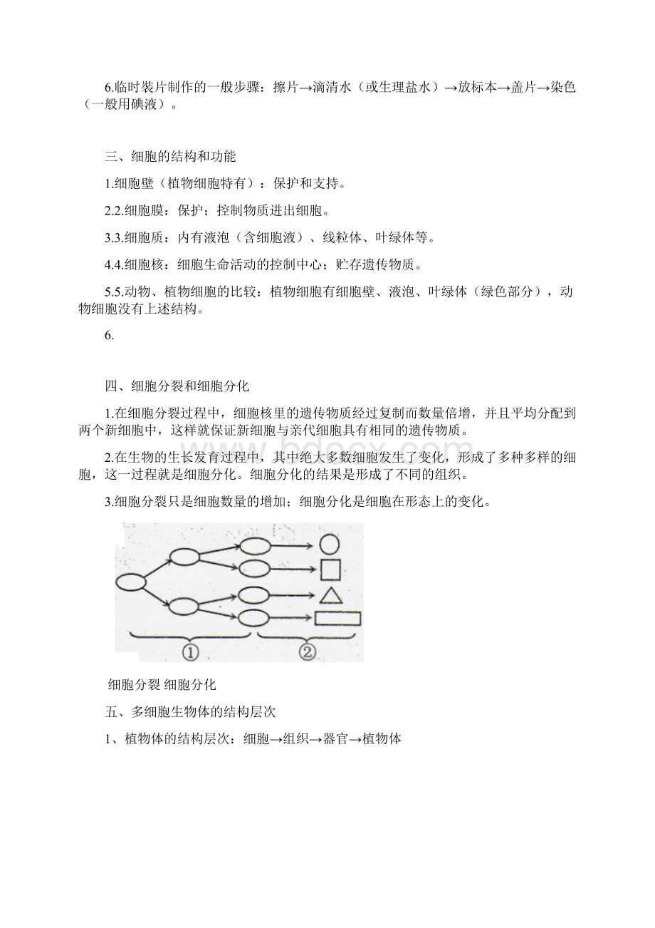 初中生物学业水平考试总复习资料.docx_第2页