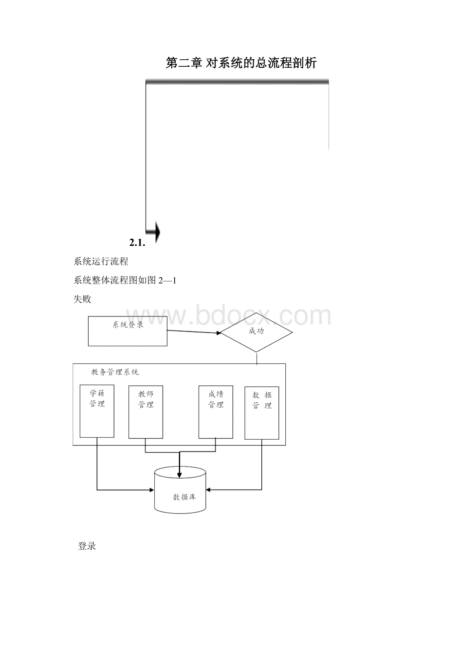 教务管理系统的设计与实现毕业论文.docx_第3页