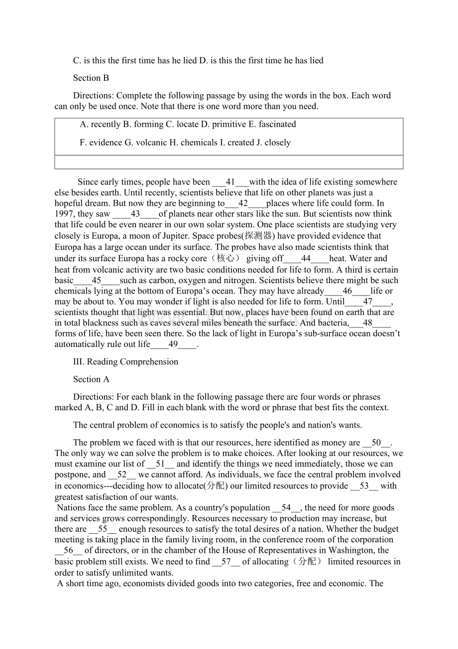 上海中学高三英语模拟题十三Word格式文档下载.docx_第3页