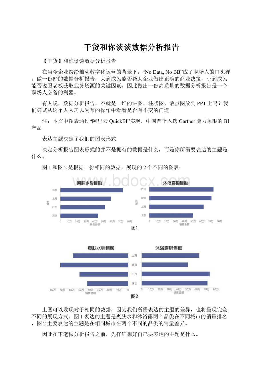 干货和你谈谈数据分析报告.docx