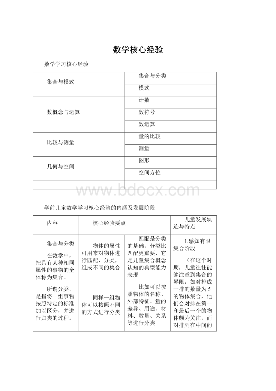 数学核心经验Word格式.docx