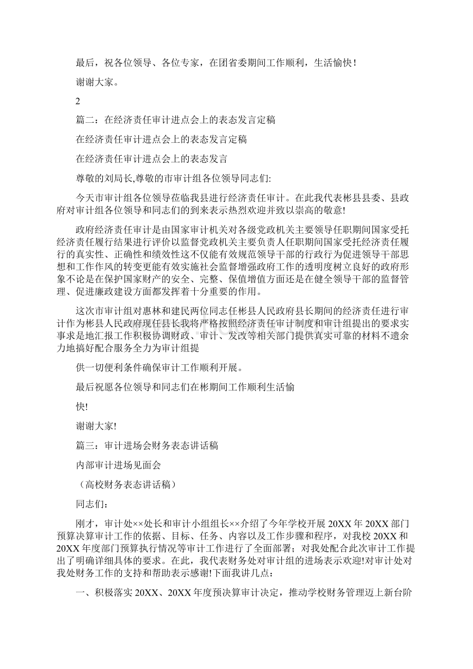 审计工作表态发言.docx_第2页