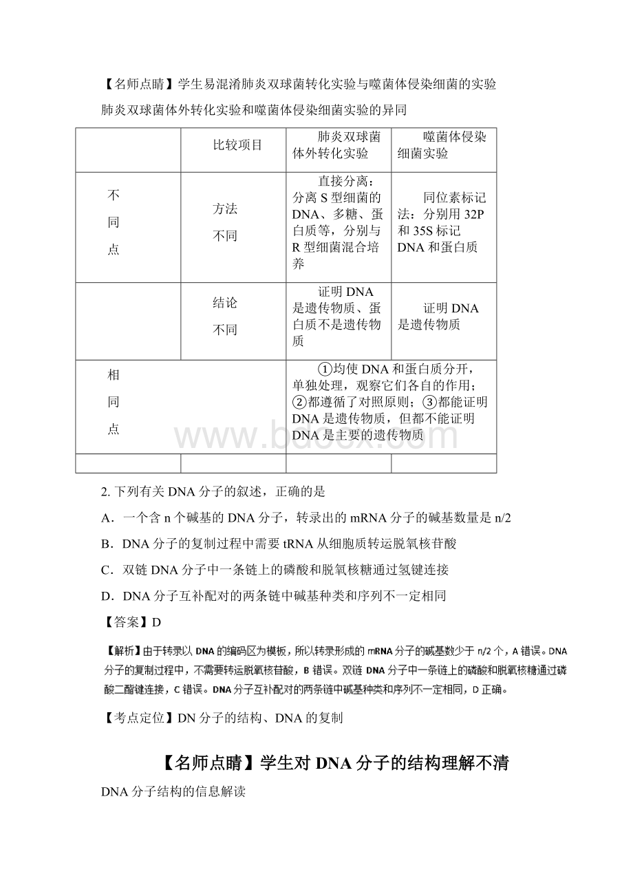 高一下学期结业考试生物试题解析解析版含解斩.docx_第2页