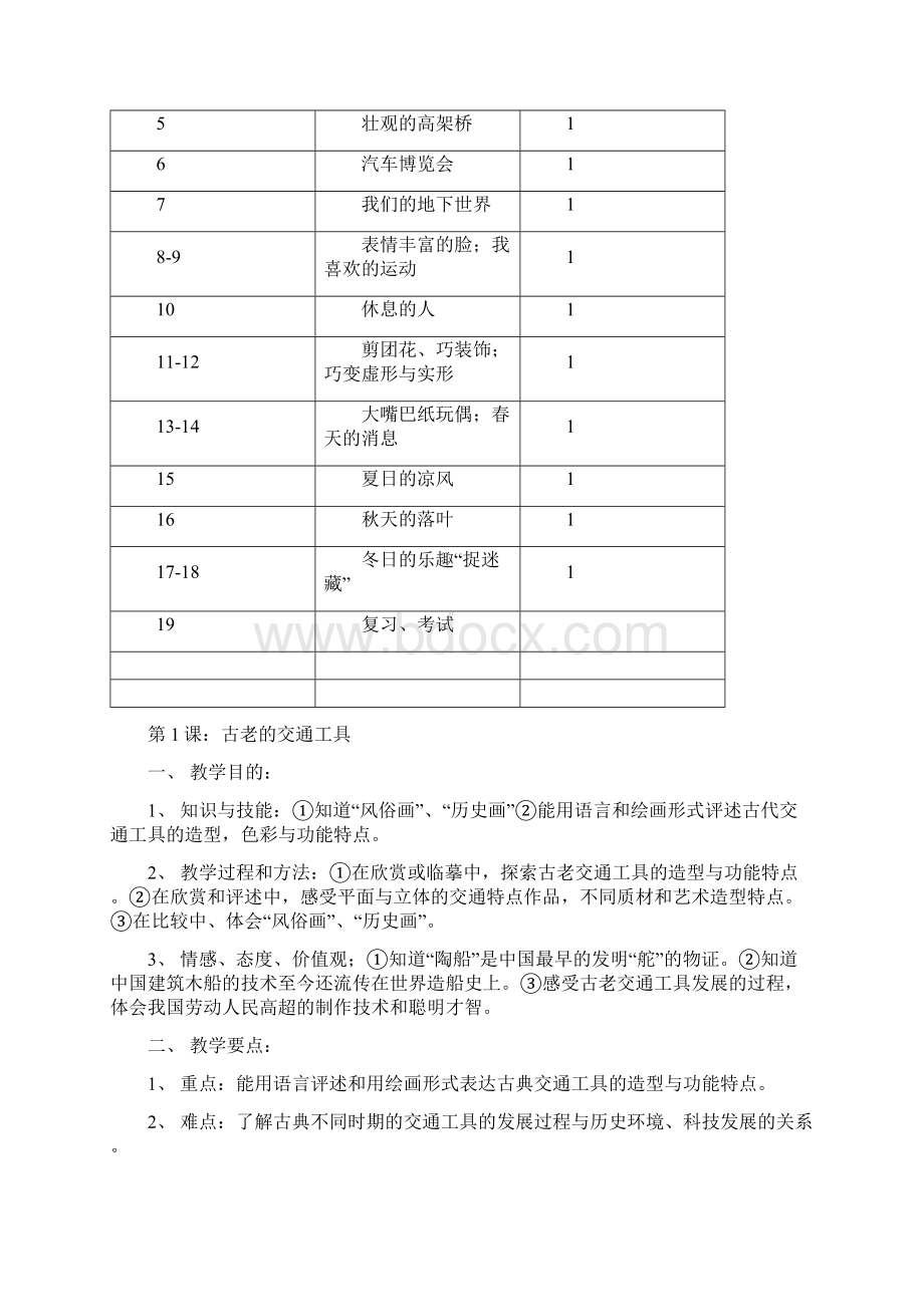 三年级美术下册全一册教案岭南版Word格式.docx_第2页