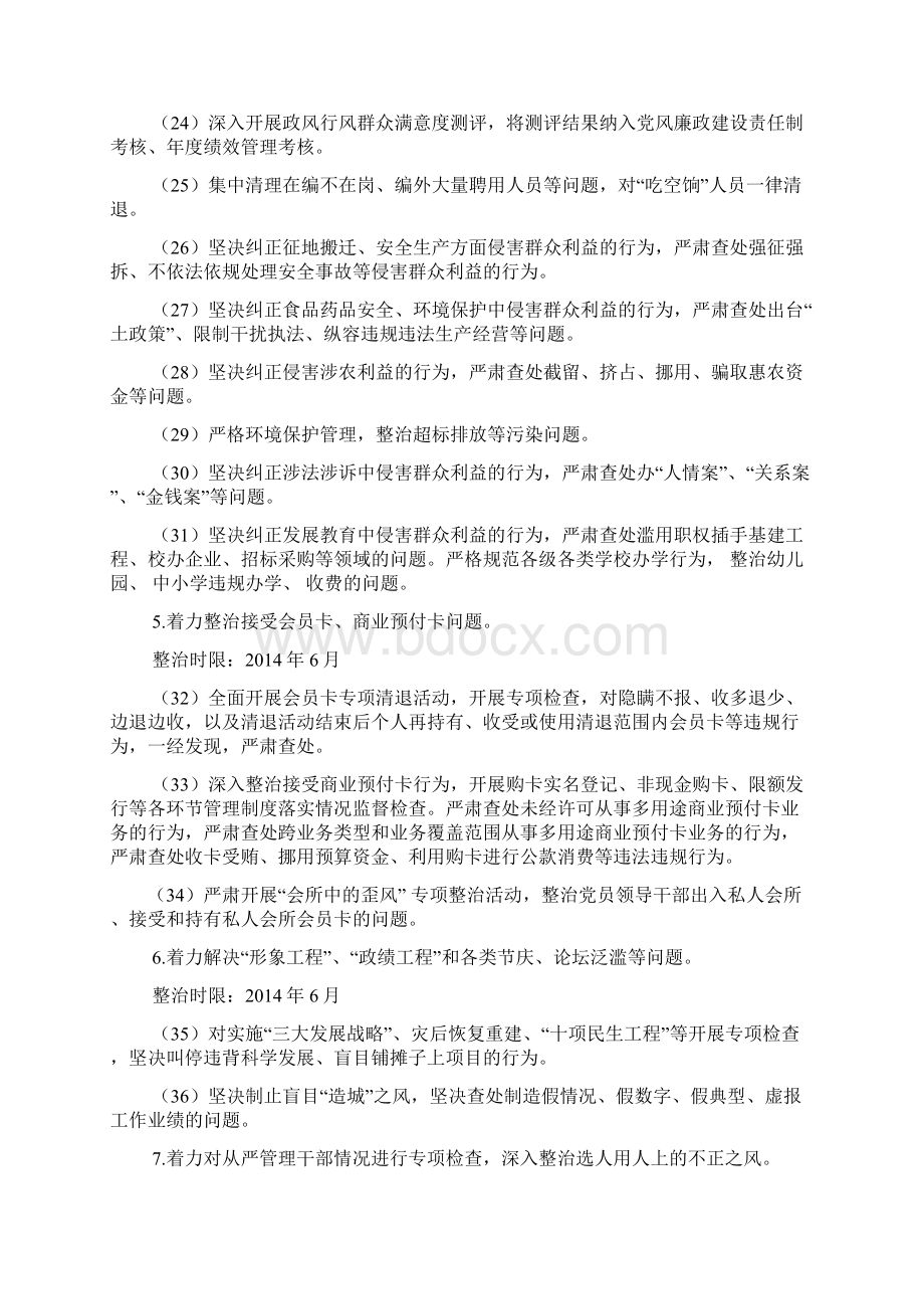 活动方案之整顿四风整改方案.docx_第3页