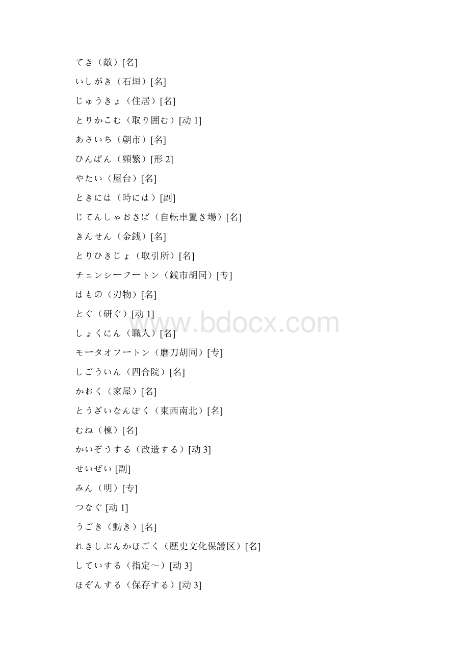 标准日本语中级下册单词.docx_第3页