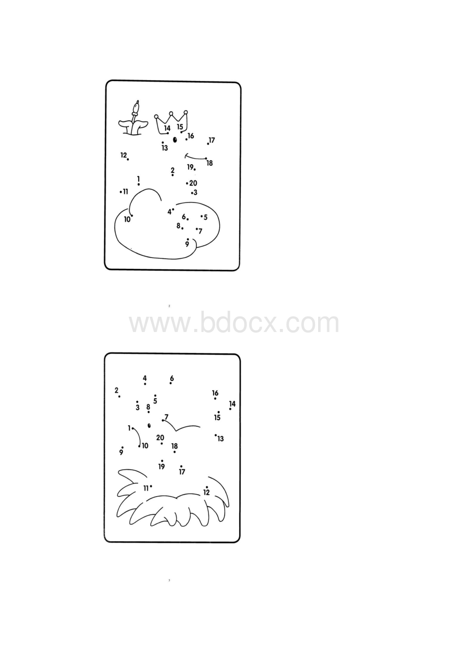 幼儿认识数字数字连线.docx_第2页