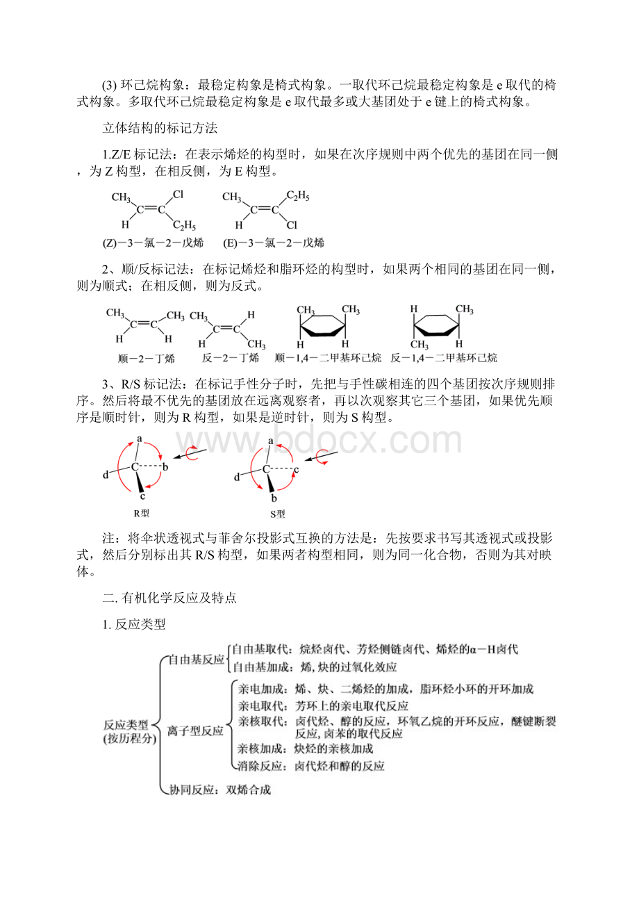 大学有机化学总结习题及答案最全分解.docx_第2页