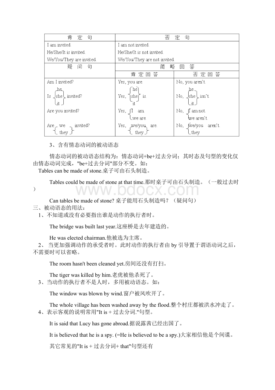 九年级英语新目标被动语态复习辅导.docx_第2页